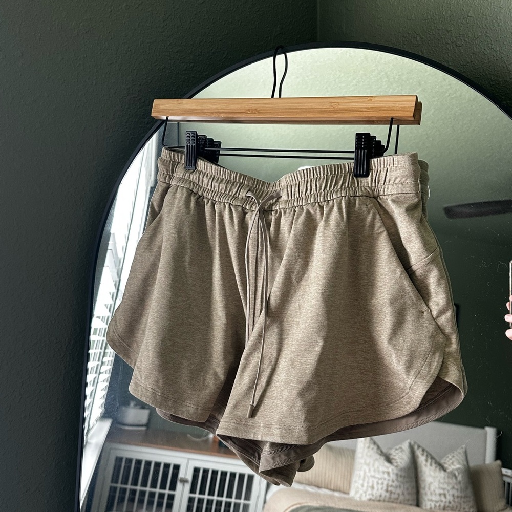 lululemon athletica Tan Athletic Shorts - Picture 3 of 4